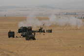 M198 155mm Howitzers firing at Camp Guernsey ARNG Base
 - photo 3 