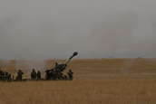M198 155mm Howitzers firing at Camp Guernsey ARNG Base
 - photo 10 