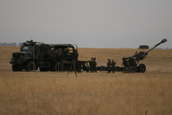M198 155mm Howitzers firing at Camp Guernsey ARNG Base
 - photo 14 