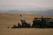 M198 155mm Howitzers firing at Camp Guernsey ARNG Base
 - photo 21 