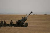 M198 155mm Howitzers firing at Camp Guernsey ARNG Base
 - photo 23 