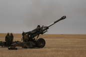M198 155mm Howitzers firing at Camp Guernsey ARNG Base
 - photo 33 