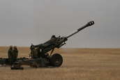 M198 155mm Howitzers firing at Camp Guernsey ARNG Base
 - photo 35 
