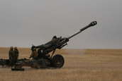 M198 155mm Howitzers firing at Camp Guernsey ARNG Base
 - photo 36 