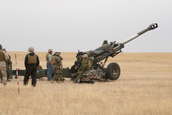 M198 155mm Howitzers firing at Camp Guernsey ARNG Base
 - photo 51 