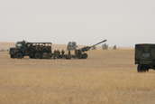 M198 155mm Howitzers firing at Camp Guernsey ARNG Base
 - photo 65 