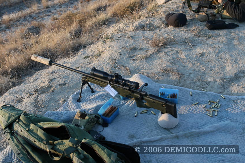 Accuracy International Arctic Warfare (AI-AW) rifle chambered in 260 Remington by GA Precision.
, photo 