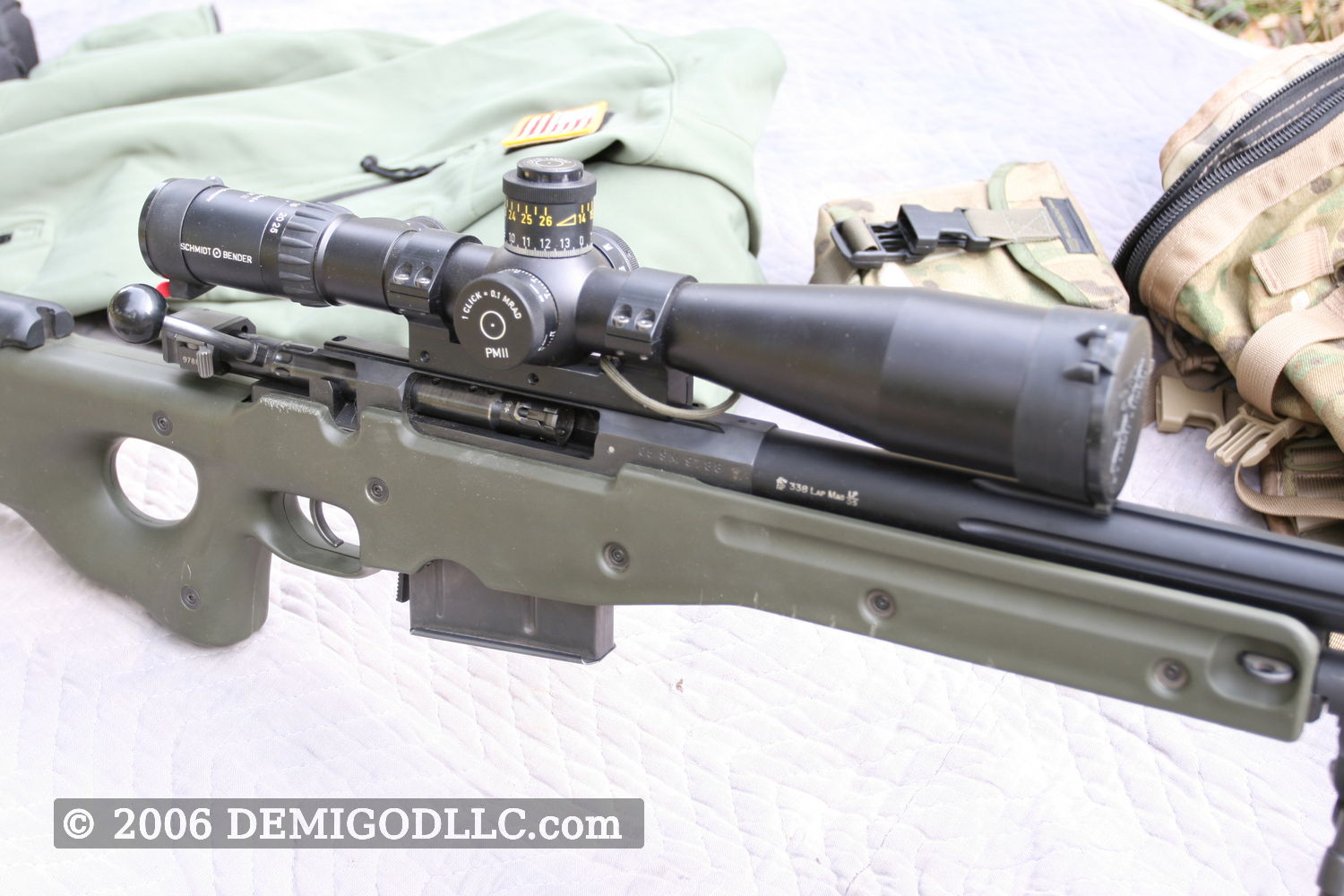 Accuracy International Arctic Warfare Super Magnum AWSM rifle, caliber .338 Lapua Magnum
, photo 
