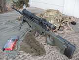 Accuracy International Arctic Warfare Super Magnum AWSM rifle, caliber .338 Lapua Magnum
 - photo 9 