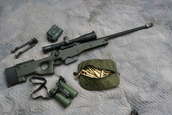 Accuracy International Arctic Warfare Super Magnum AWSM rifle, caliber .338 Lapua Magnum
 - photo 62 