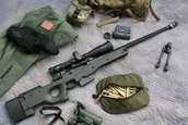 Accuracy International Arctic Warfare Super Magnum AWSM rifle, caliber .338 Lapua Magnum
 - photo 71 