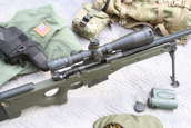 Accuracy International Arctic Warfare Super Magnum AWSM rifle, caliber .338 Lapua Magnum
 - photo 82 