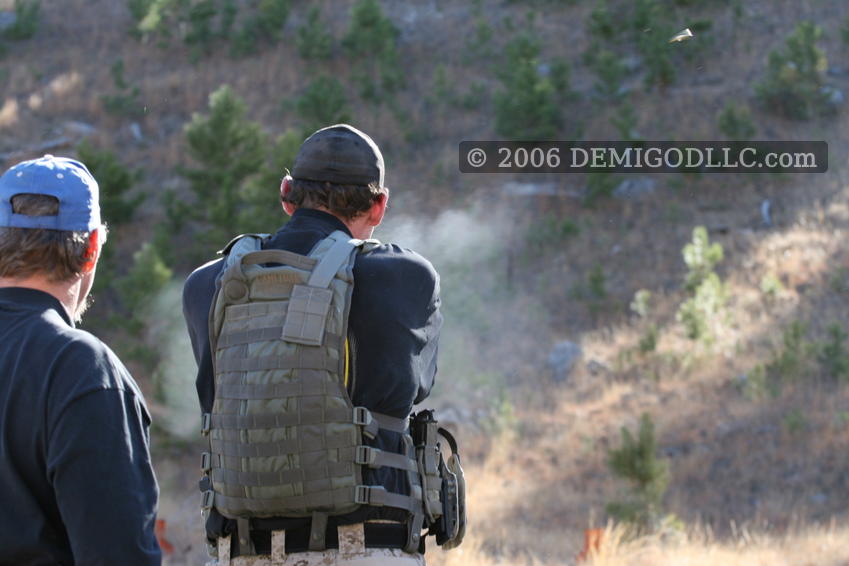 Colorado Multi-Gun match at Camp Guernsery ARNG Base 11/2006 - Match
, photo 