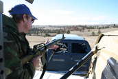 Colorado Multi-Gun match at Camp Guernsery ARNG Base 11/2006 - Match
 - photo 12 