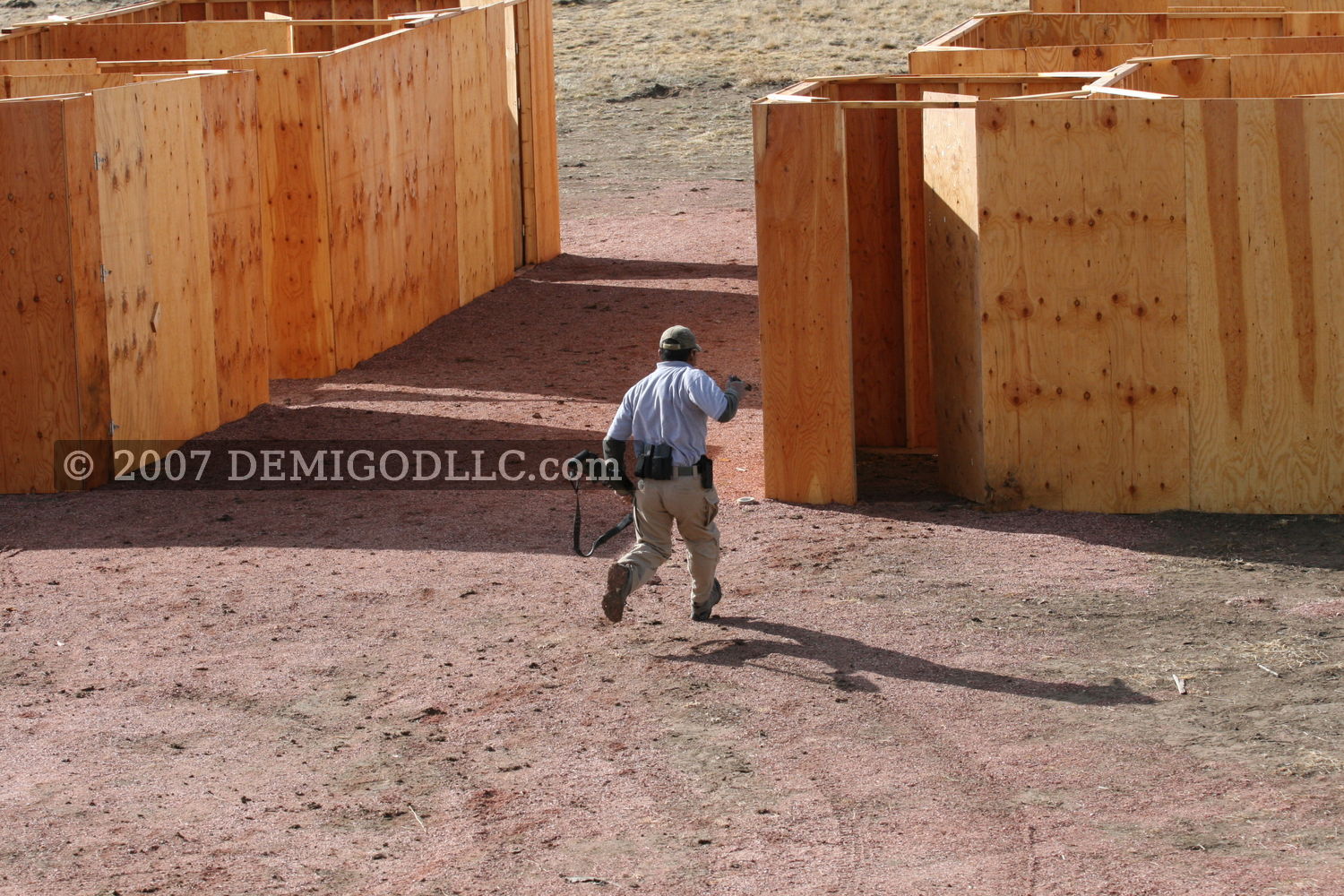 Colorado Multi-Gun match at Camp Guernsery ARNG Base 3/2007
, photo 