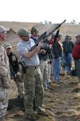 Colorado Multi-Gun match at Camp Guernsery ARNG Base 3/2007
 - photo 38 