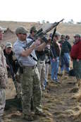 Colorado Multi-Gun match at Camp Guernsery ARNG Base 3/2007
 - photo 39 