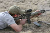 Colorado Multi-Gun match at Camp Guernsery ARNG Base 3/2007
 - photo 418 