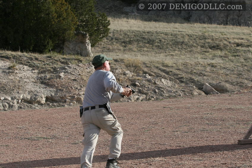 Colorado Multi-Gun match at Camp Guernsery ARNG Base 4/2007
, photo 