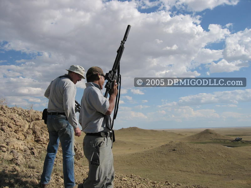 Shooting at the Pinnacles, August 2005
, photo 