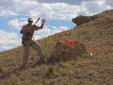 Shooting at the Pinnacles, August 2005
 - photo 73 
