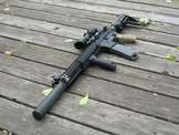 Super-RECCE/M4-SD lightweight suppressed AR15 rifle
 - photo 33 