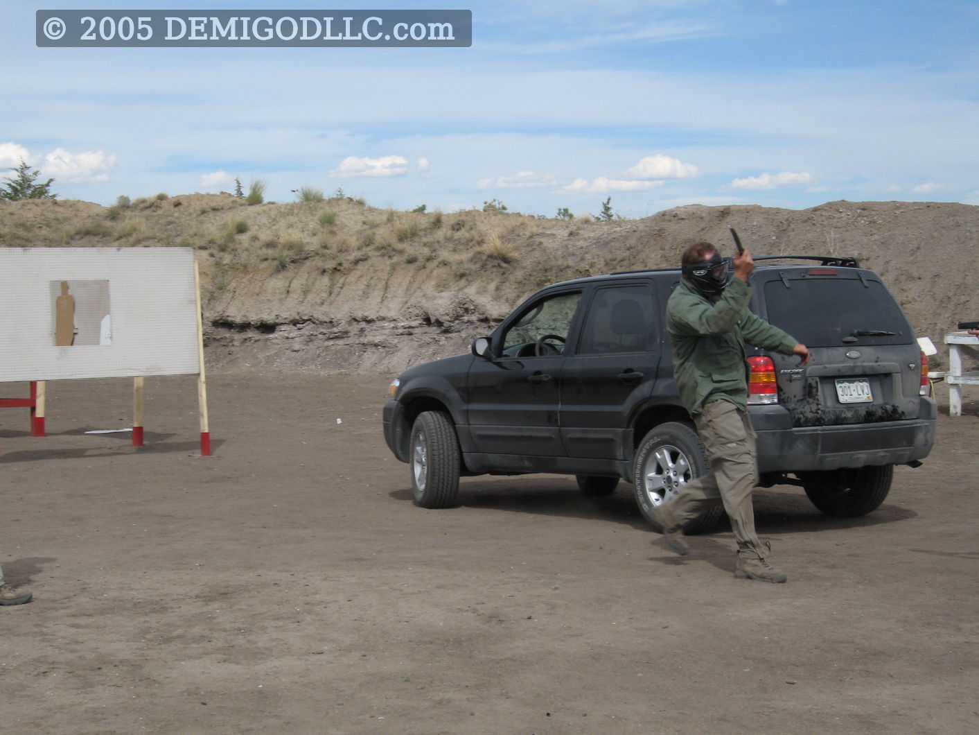 Tactical Response Inc's Force on Force class, Colorado 2005
, photo 