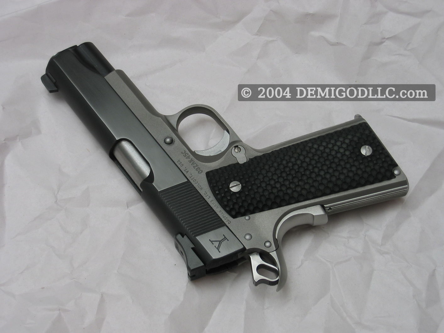 Titanium-framed 1911 Commander built by Ted Yost
, photo 