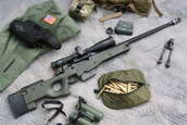 Accuracy International Arctic Warfare Super Magnum AWSM rifle, caliber .338 Lapua Magnum
 - photo 74 