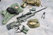 Accuracy International Arctic Warfare Super Magnum AWSM rifle, caliber .338 Lapua Magnum
 - photo 76 