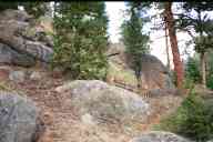 (Gem Lake, 9-17-2000) Two small elk, #3