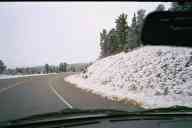 (First Snow, 9-23-2000) Car Snow Shot #4