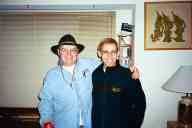 (Hartland, Thanksgiving 2001) Dad and Zak