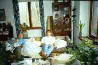 (Hartland, Thanksgiving 2001) Dad and Abe