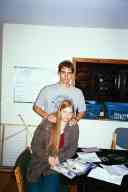 (Hartland, Thanksgiving 2001) Abe and Katie