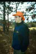 (The Farm, Thanksgiving 2001) Zak in Dad's hat