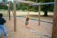 (Playing in Denver, August 2002) Katie Condon on.. thing? at City Park