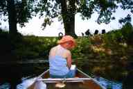 (The Farm, July 2002) Sasha Garofalo in the Canoe