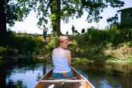 (The Farm, July 2002) Sasha Garofalo in the Canoe