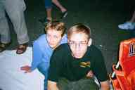 (Minocqua,  July 2002) Sasha Garofalo and Zak Smith