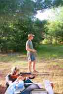 (The Farm, July 2002) Abe Smith and Sasha Garofalo