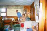 (Minocqua, July 2002) Steve Smith and Sasha Garofalo
