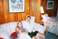 (Minocqua, July 2002) Katie Condon and Abe Smith