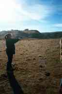 (Chez Maly, January 2003) Lisa shooting Kimber Ultra Carry