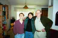 (Chez Zak, January 2003) Sasha, Annette, Steve