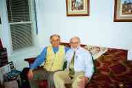 (Chez Garofalo (New London, CT), Xmas 2002) Juan Iberico, Jim Garofalo