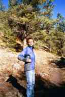 (Hiking Colorado, January 2003) Sasha