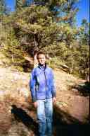 (Hiking Colorado, January 2003) Sasha