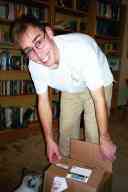(Fort Collins, Xmas 2002) Zak opening LOOT