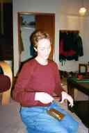 (Fort Collins, Xmas 2002) Sasha opening LOOT